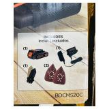 Black & Decker MOUSE Detail Sander - 20V KIT - BDCMS20C