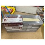 **Damaged STACK ON 22-drawer Storage Cabinet