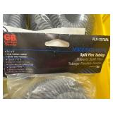 4 pkgs SPLIT FLEX TUBING - 3/4” x 5’ - FLX-757GRL