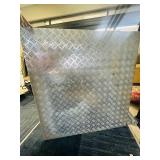 Aluminum DECKING remnant -  41.75 in x 39.5 in