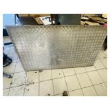 Sheet of Aluminum DOCK DECKING - remnant 6 ft 1” x 39.5”