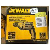 DEWALT - VSR DRILL - 3/8” **CORDED TOOL** (AC) - DWD112