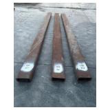 6 ft x 2” x 4 in (OD)  RECTANGULAR  TUBING - 5/16 wall