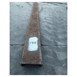 2” x 5” RECTANGULAR TUBING - 87.5” L (1/4” wall)