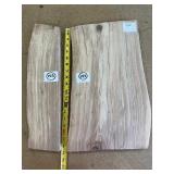LIVE EDGE BOARDS - 2 pc