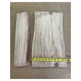 LIVE EDGE BOARDS - 2 pc