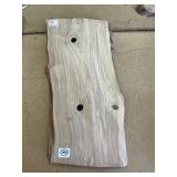 LIVE EDGE BOARD w/ knot holes
