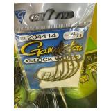Retail Lot - 50 pkgs FISH HOOKS - 5 kinds