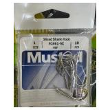 Retail Lot - 50 pkgs FISH HOOKS - 5 kinds
