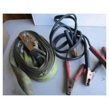 Ratchet Strap, Jumper Cables