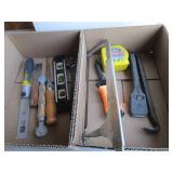 Tools: Crescent, Level, Cats Paw
