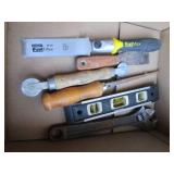 Tools: Crescent, Level, Cats Paw