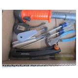 Tools: Plumb Bob, Fiskars Saw