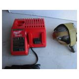 Milw Battery Charger, Senco Palm Nailer