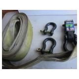 Tow Strap, Ring, Shackles