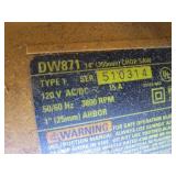 DeWalt Chop Saw