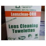 Sunscreen & Lens Cleaning Towelettes