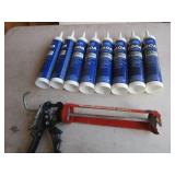 Latex Caulk & Gun