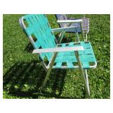 Folding Aluminum Lawn Chairs