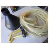 Barrel Funnel, Nozzles, Tubing