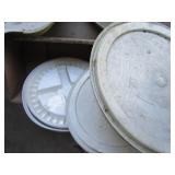 Broom Head, Lids, Spray Bottle