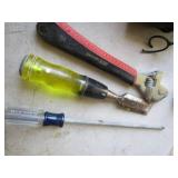 SnapOn Ratchet, Mallet, File