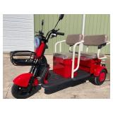 2026 SDLANCH Electric Tricycle Mini Golf Cart (IRGC40) - Red