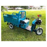 2025 SDLANCH 3-Wheel Electric Tricycle Vehicle (IRET13) - Blue