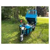 2025 SDLANCH 3-Wheel Electric Tricycle Vehicle (IRET13) - Blue