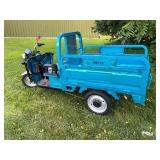 2025 SDLANCH 3-Wheel Electric Tricycle Vehicle (IRET13) - Blue