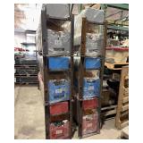 SDLANCH 10,000 Pound Two-Post Lift Car Hoist (IRTPL) - blue