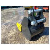 SDLANCH 20CM Toothed Bucket for Mini Excavator