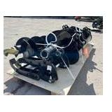 FUTURE Excavator Attachments, 8 Pieces (12/16 Augers + 8/24/32 Buckets)