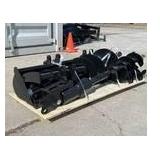 FUTURE Excavator Attachments, 8 Pieces (12/16 Augers + 8/24/32 Buckets)