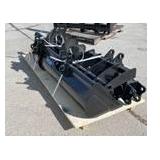 FUTURE Excavator Attachments, 8 Pieces (12/16 Augers + 8/24/32 Buckets)