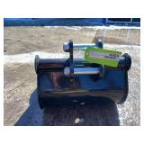 SDLANCH 40CM Toothed Bucket for Mini Excavator