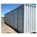 YLEU2553800 // 40 Ft High Cube Sea Container with 4 Sets of Side Doors (40HQ FUTURE)