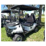 SDLANCH Electric Golf Cart, 4 Person (SDLC80) - White