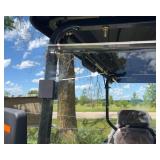 SDLANCH Electric Golf Cart, 4 Person (SDLC80) - White  **cracked windshield