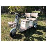 2026 SDLANCH Electric Tricycle Mini Golf Cart (IRGC40) - Light Gray