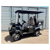 SDLANCH Electric Golf Cart, 4 Person (SDLC80) - Black
