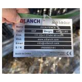 SDLANCH Iron Fence Panels (IRIF), 1 bundle containing approx 80 linear feet