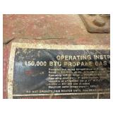 Propane Forced Air Heater - Universal 150F 150,000 BTU