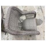 Wicker Patio Rocking Chairs (Lot of 2)