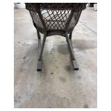 Wicker Patio Rocking Chairs (Lot of 2)
