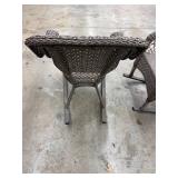 Wicker Patio Rocking Chairs (Lot of 2)