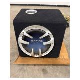 Car Audio Subwoofer & Amplifier - Kenwood KSC-WD250 & Alpine MRP-F240