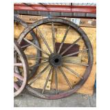 Lot of Antique Wagon Wheels (Lot of 3)