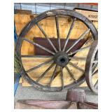 Lot of Antique Wagon Wheels (Lot of 3)
