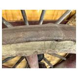 Lot of Antique Wagon Wheels (Lot of 3)